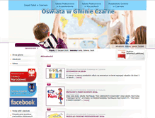 Tablet Screenshot of oswiata.czarne.pl